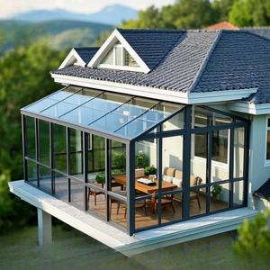 Quick Assembly Prefabricated Mobile Glass Sunrooms