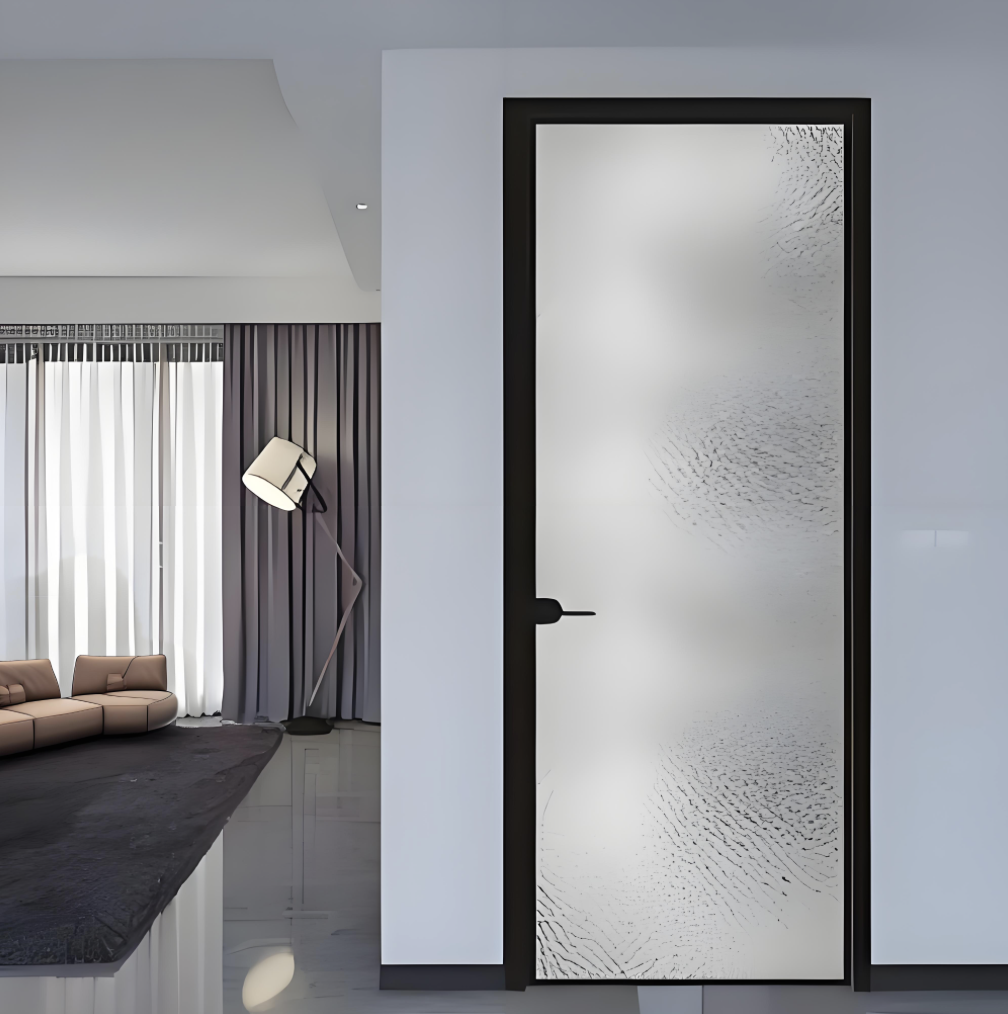 A60 Fire Rated Aluminum Casement Door 60Min Fire Resistance Tempered Glass for Commercial Fire Exit Villa Factory Test Report