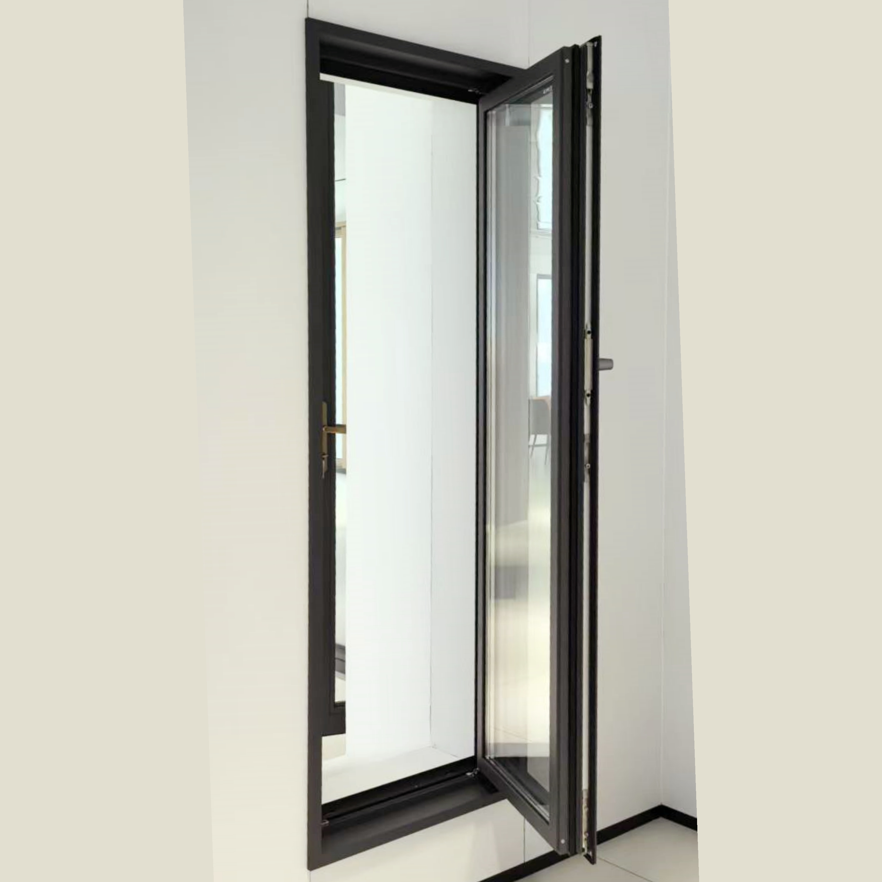 Modern Thermal Break Heat Insulation Double Toughened Glass Picture Window Side Hung Casement Hopper Tilt Turn Design
