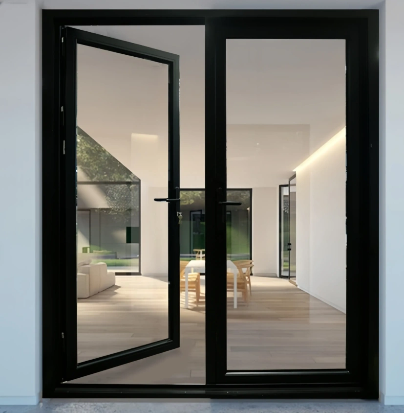 Custom Aluminum Insulated Glass Doors for Malls Workshops Offices Studios