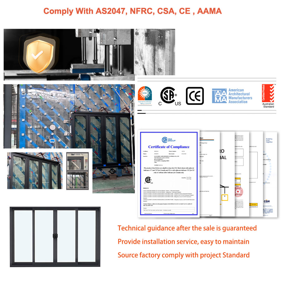 APRO Aluminium Folding Door Price Thermal Break Glass Bifold Door Exterior Patio Bifold Door