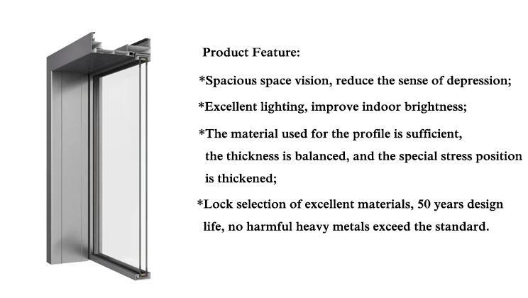 Aluminium French Doors Frame Structure