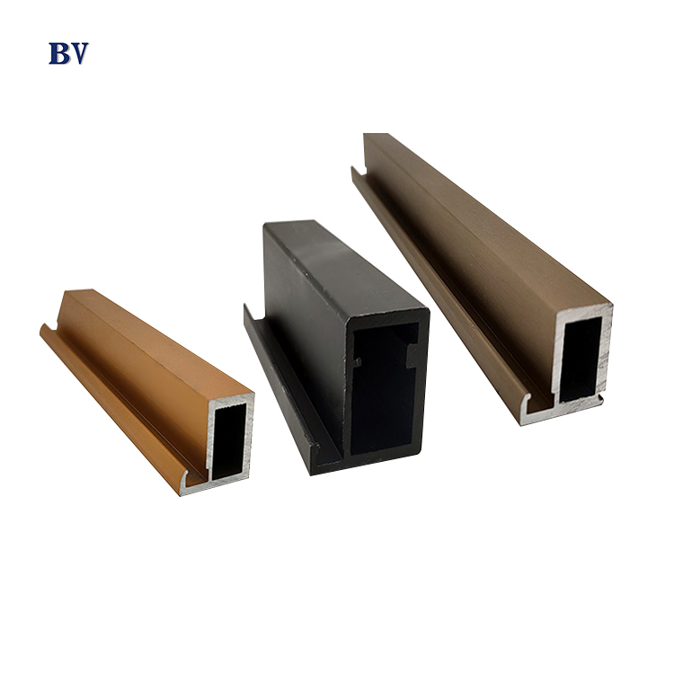 Aluminium Alloy Slim Profile Glass Front Aluminum Frame Cabinet Doors