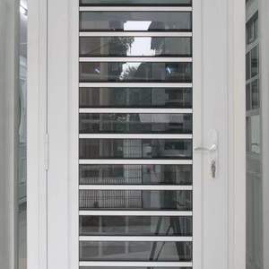 TOMA Aluminum Glass Louver Windows Aluminium Louver Door High Quality Rotatable Aluminum Glass Shutter Windows Doors
