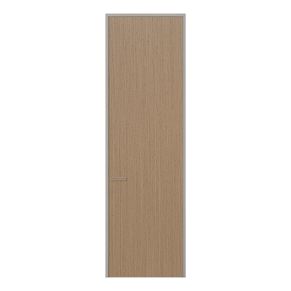 Modern WPC Aluminum Wood Composite Door for Hotel Durable Custom Size OEM Factory Direct for Villa Apartment Project