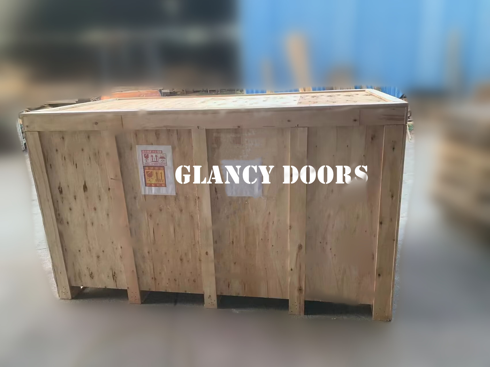 Outside Wooden Case Packaging