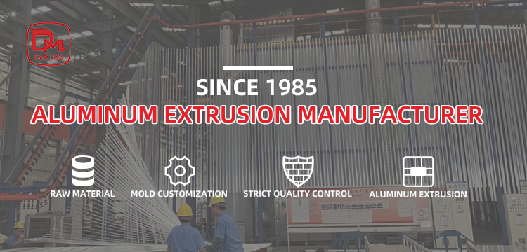 Aluminum extrusion profile header