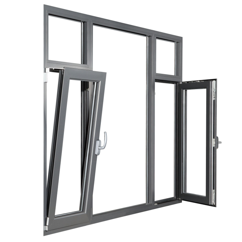 Top Window Brand Ultra Narrow Glass Windows and Doors Aluminum Alloy Line Slimline Window Floor to Ceiling Windows