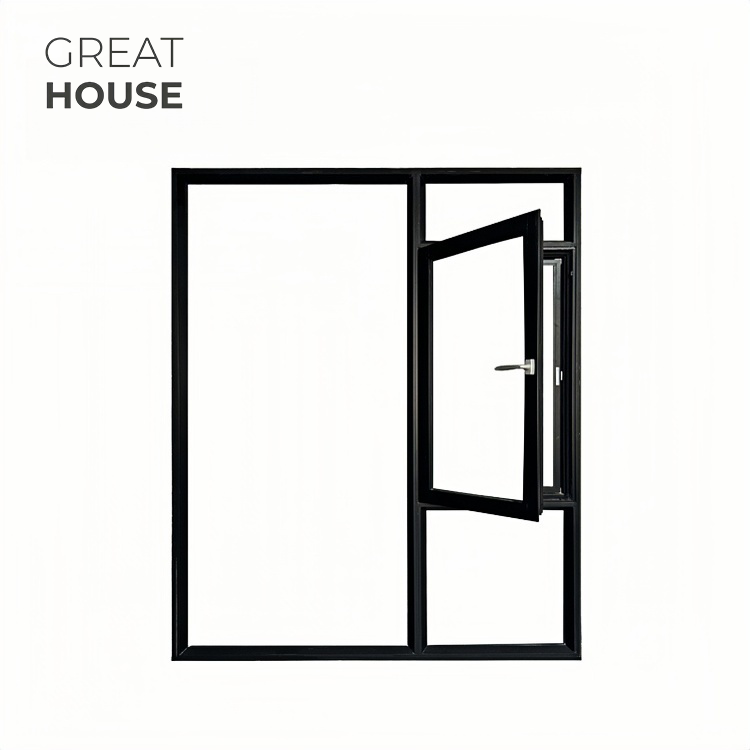 Versatile Hopper Window for House Hotel Villa or Farmhouse-for Bathroom Entry Outdoor Exterior or Bedroom Applications