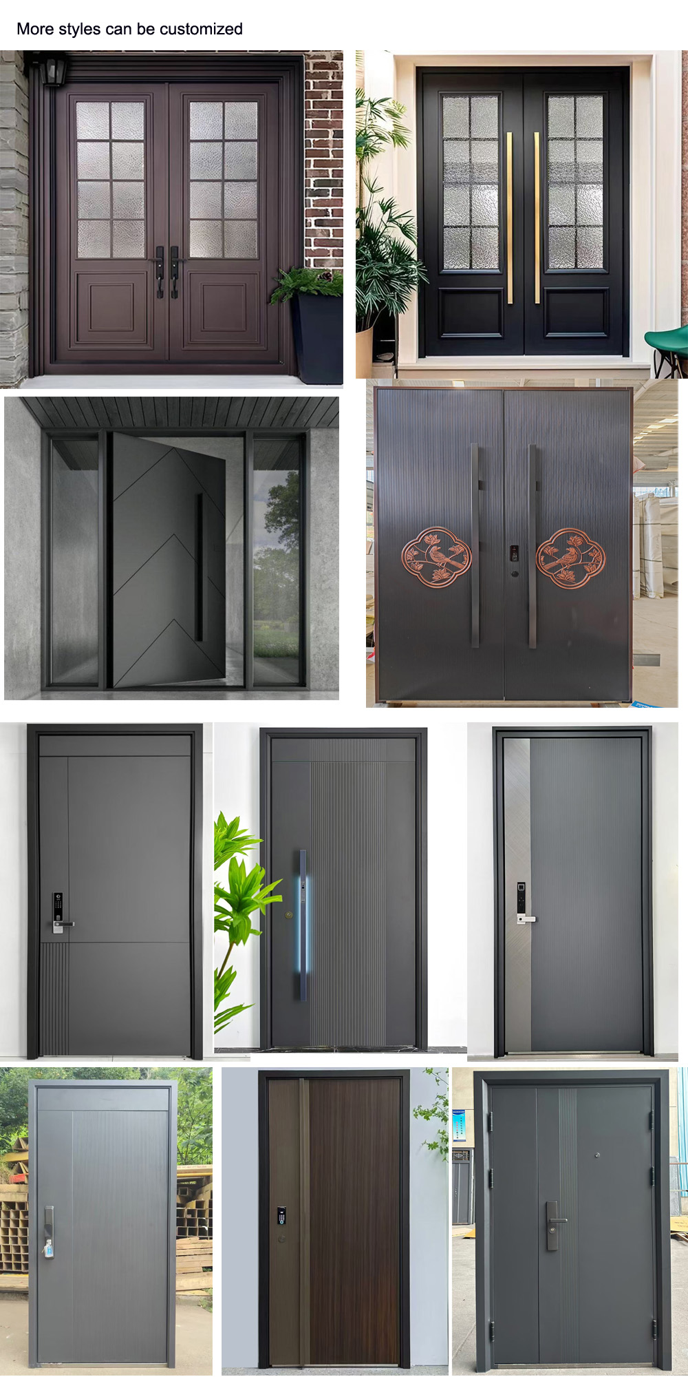 Security Main Pivot Front Door