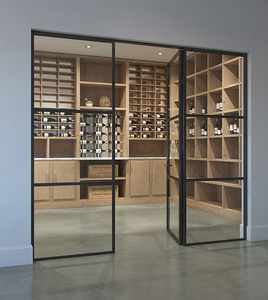 French Steel Crittall Glass Partition Doors