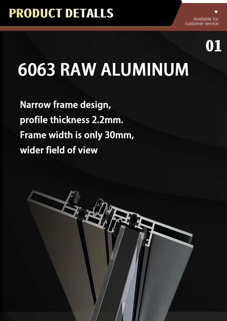Sliding door component detail 4