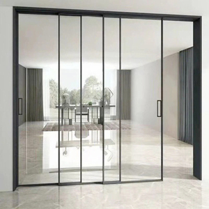 HONCHAM Heavy Soundproof Aluminum Sliding Doors
