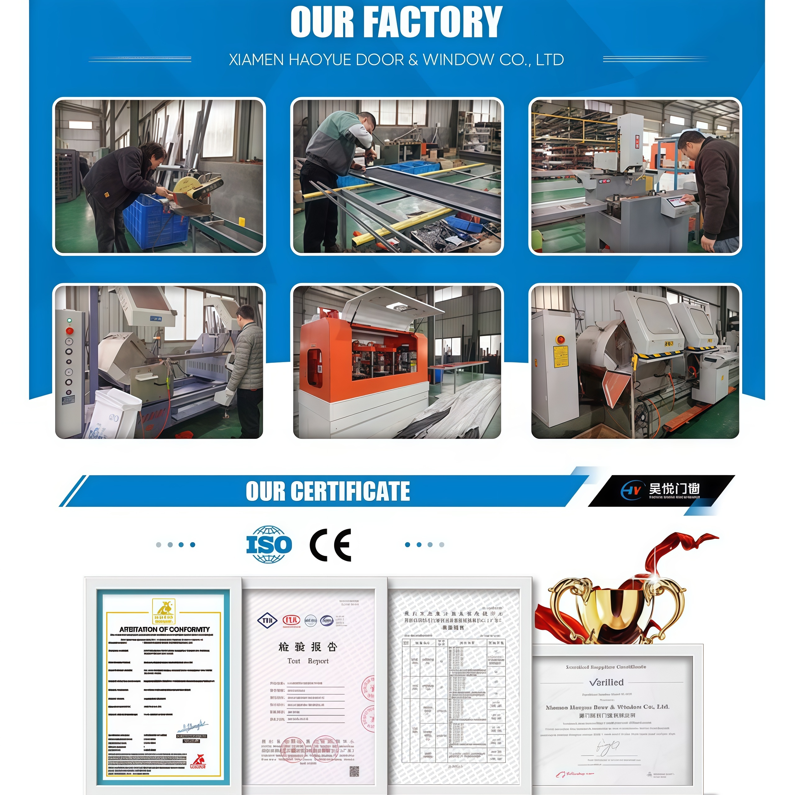 Bi-Fold Doors Threshold Foldable Glass Door Sound Double Glazed Panel Insulation Exterior Aluminum Folding Door