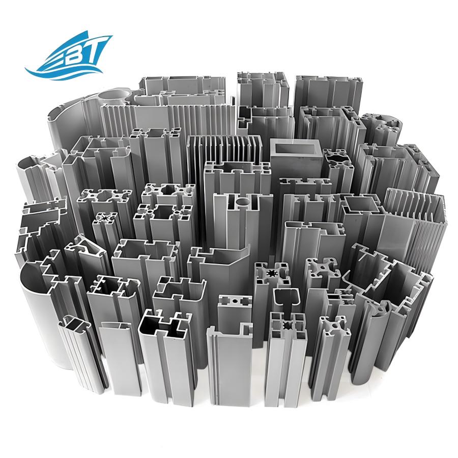 Hot 6000 Series Aluminum Profile Glass Bottom Slim Frame For Windproof Sliding Door Custom Cut Windows &amp; Doors