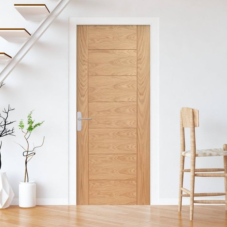 CBMmart Villa Exterior Wood Main Door Customized White Oak Solid Wood Front Entry Doors For Homes