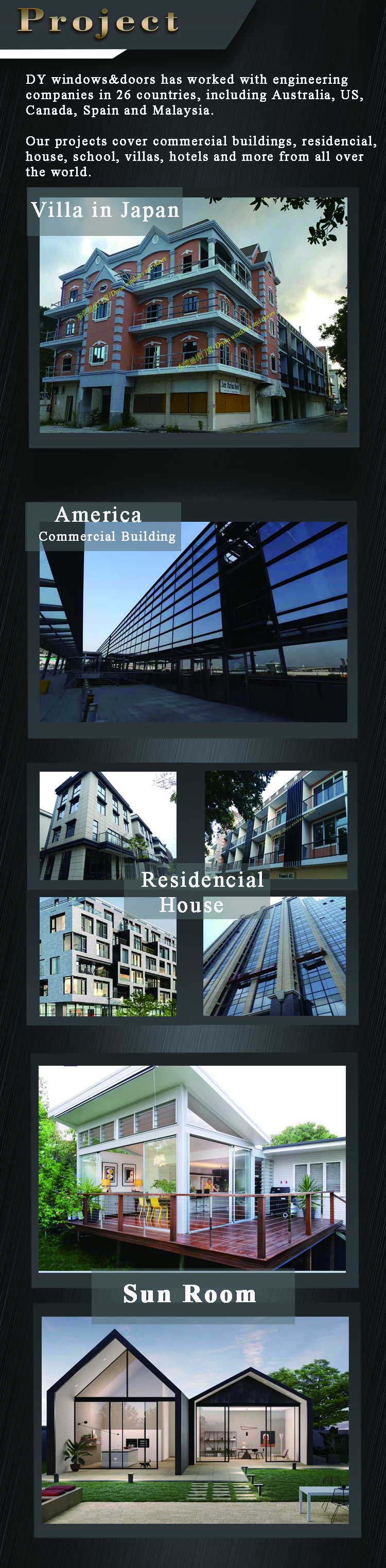 Best Selling Aluminum up and Down Soundproof Window with Grill Inserts Customizable Color 5 Year Warranty for Decorative House