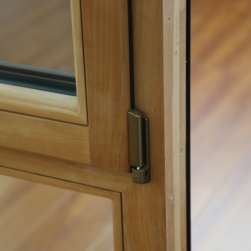 High-Grade Aluminum Clad Wood Tilt and Turn Windows Custom Standard Slimline Configurations Soundproof windows