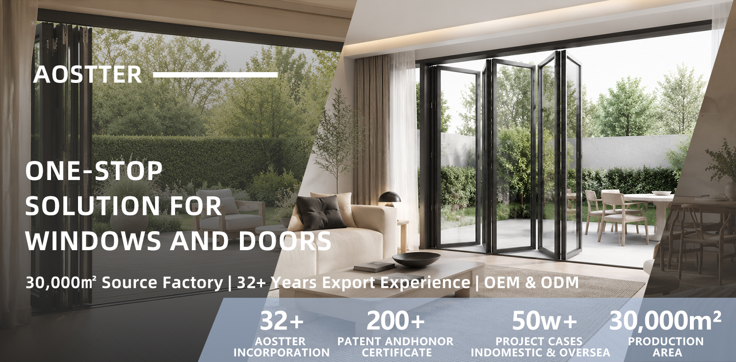 Aluminum Bifold Door Feature
