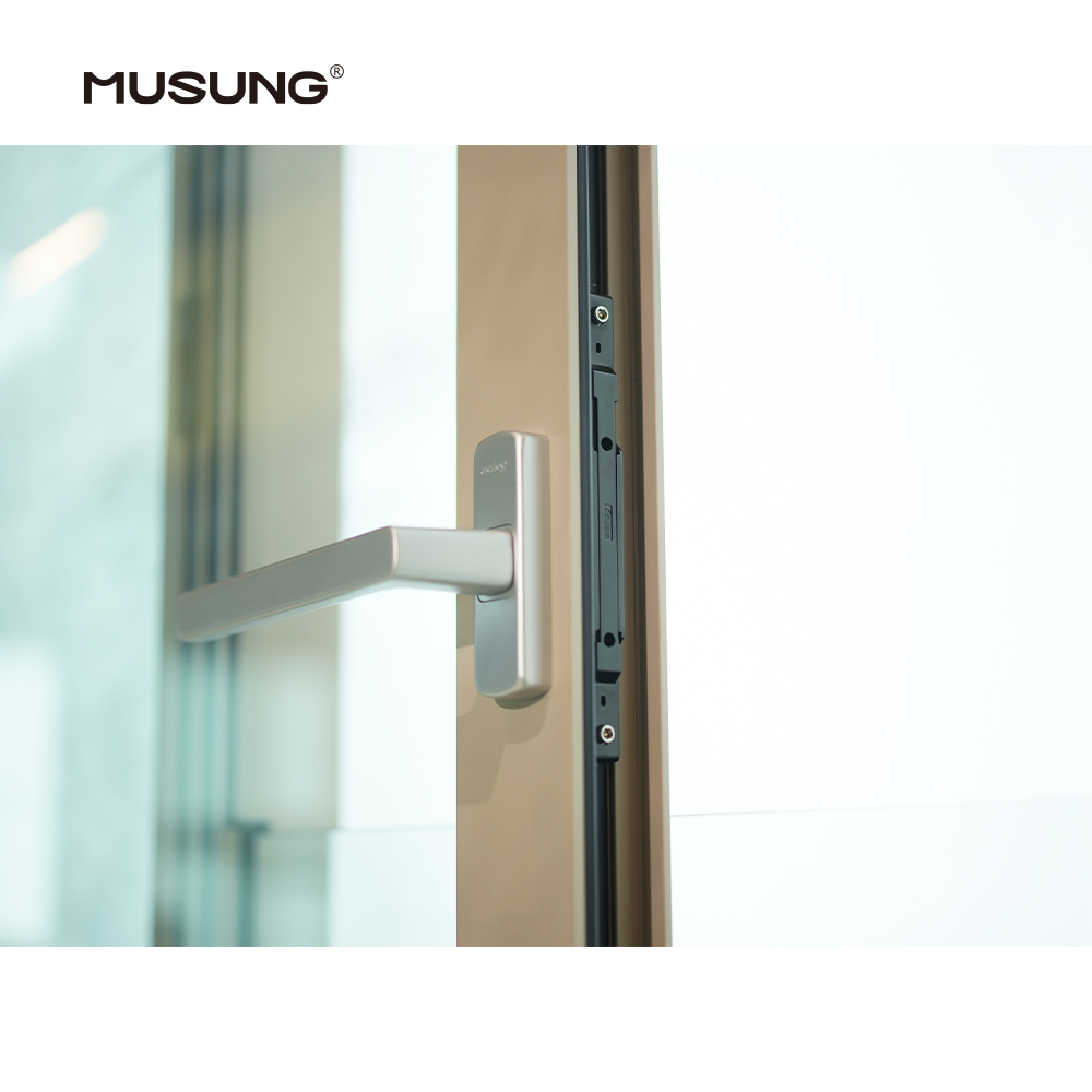 Exterior Hurricane Proof Soundproof Double Tempered Glass Aluminium Thermal Break Outdoor Balcony Patio Sliding window