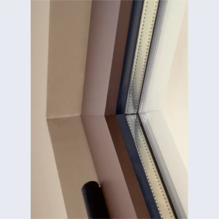 RG60C Ruiguan Modern Design Aluminum Alloy Door Thermal Insulation Side Opening Finished Surface 2 Years Home Entry
