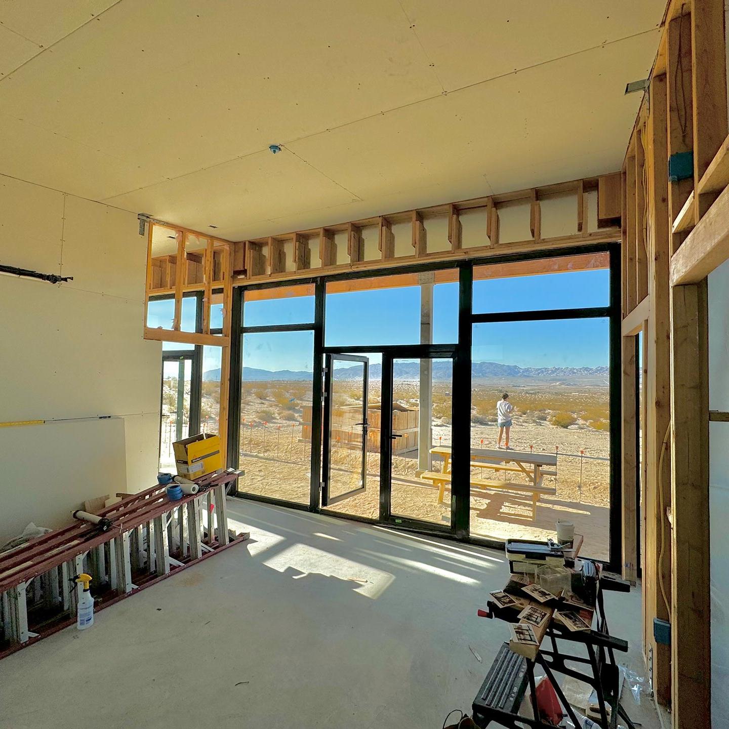 Thermal break doors and windows engineered for arid desert climate