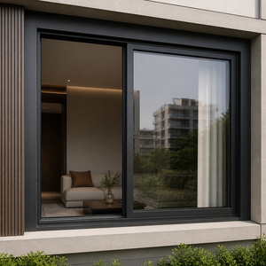 Two Track Aluminum Sliding Window