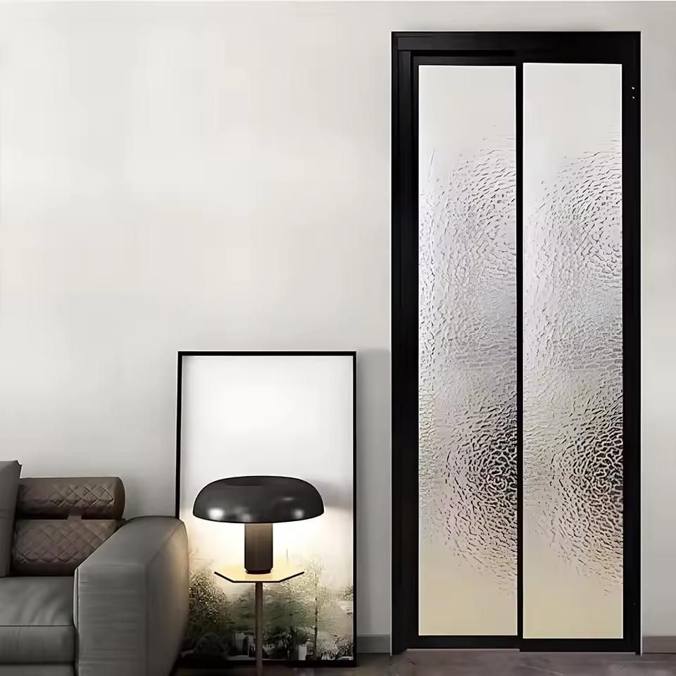Extreme Narrow Frame Aluminum Thermal Break PT Door Slide Swing Trackless Casement PD Door Modern Waterproof Wine Cellar