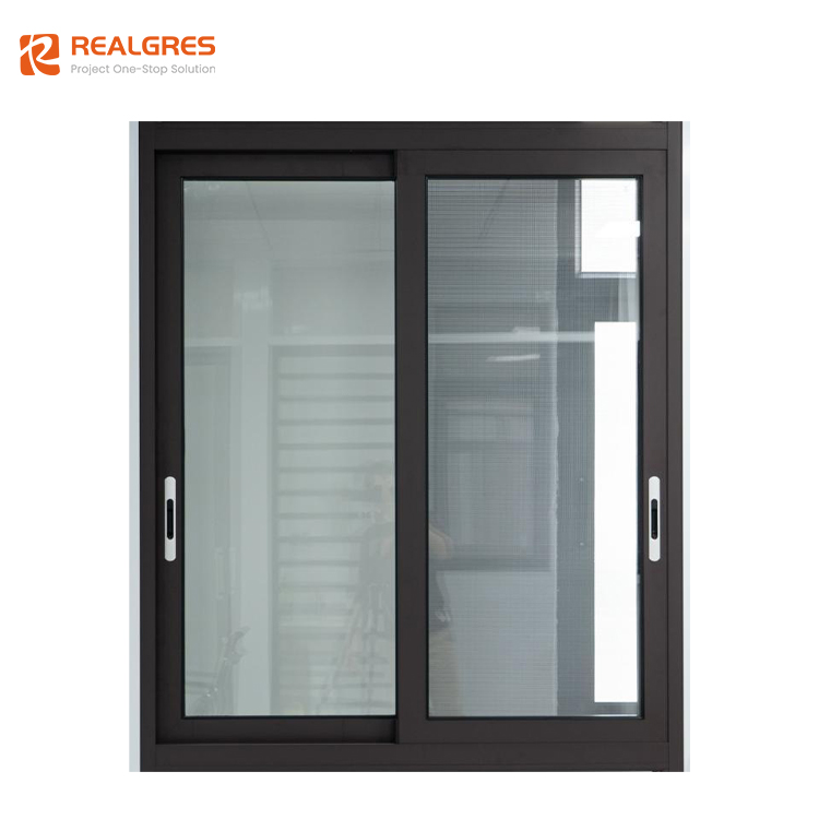 Realgres Hurricane Proof Sliding Aluminum windows Bullet Proof Kitchen windows and Doors