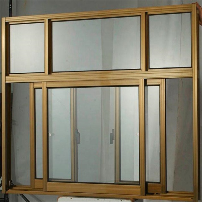 Soundproof Large Wood Philippines Frame Sliding Aluminum Glass Window Aluminum Window Sliding Window windows for Houses