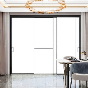 Thermal Break Aluminum Frosted Glass Door