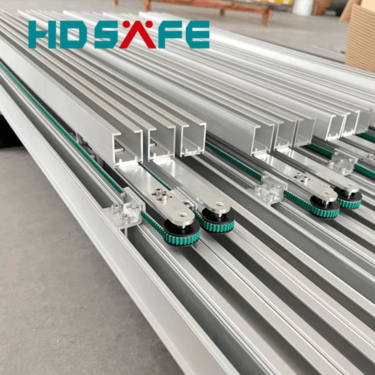 Factory Customized Modern Frameless Glass Door Interior Office Tempered Glass Partition Sliding Door System