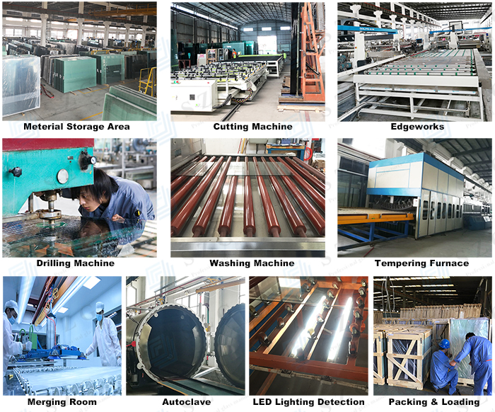 Modern Glass Production Line