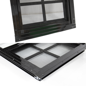 Farmhouse Aluminum Shed Window Frame with Tempered Glass