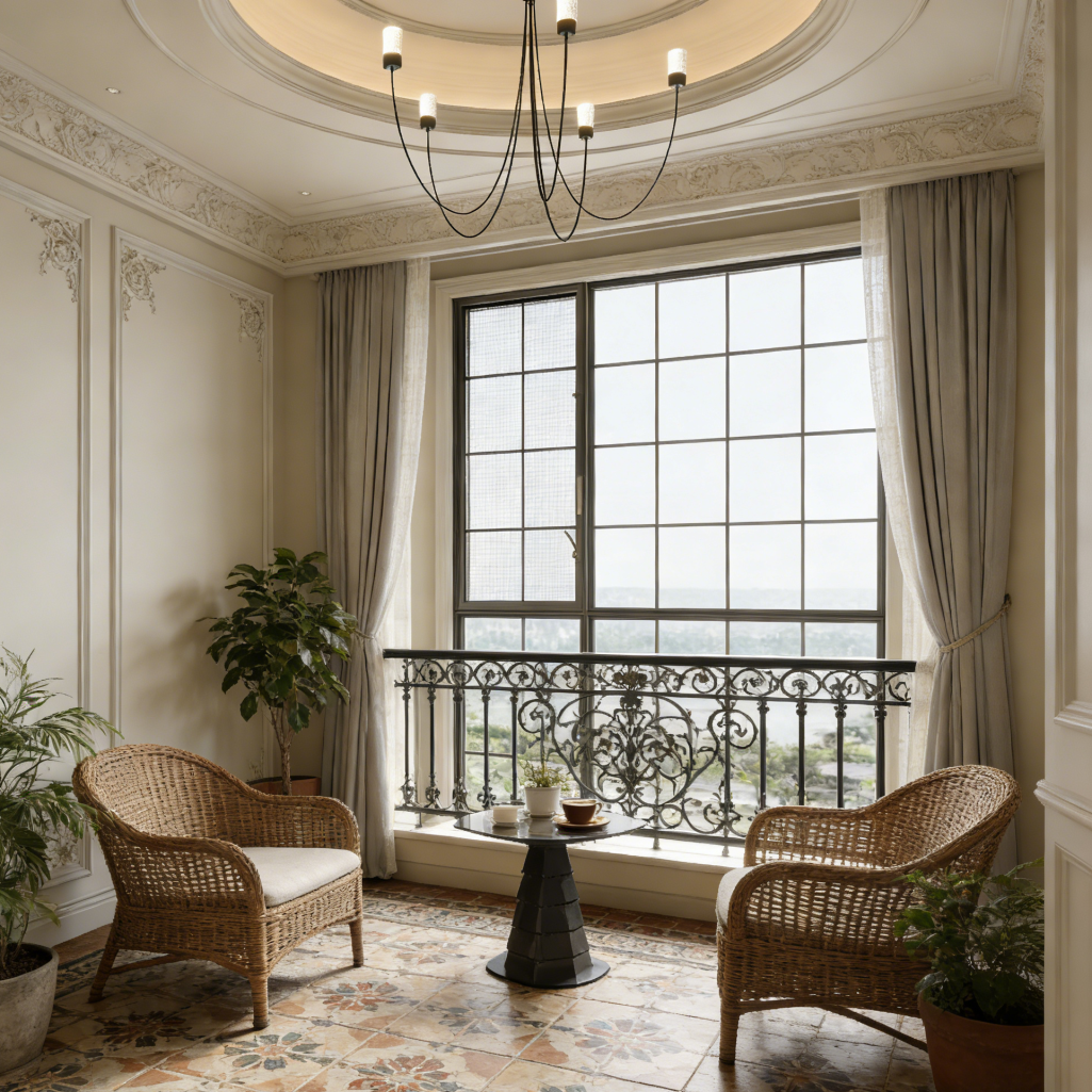 Retro Heritage Crittall Steel Look Tempered Double Pane Windows Aluminum Alloy Frame Midcentury Modern Design Energy Star Villa