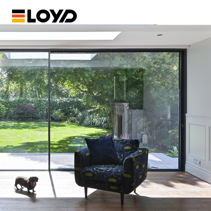 Eco-friendly Aluminum Alloy Panoramic Sliding Door Double Glazed Tempered Glass Thermal Insulation Hospital Wine Cellar