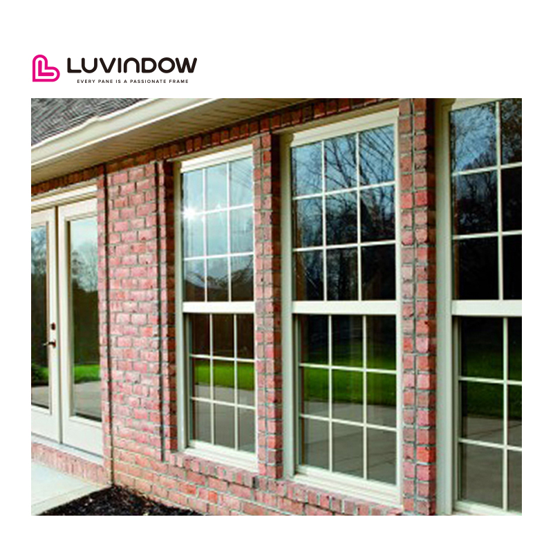 American Style Double or Single Hung Sash Aluminum Window Vertical up Down Sliding Windows