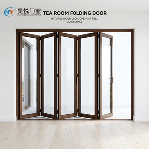 Aluminum Concertina Door Glass Bifold Exterior System