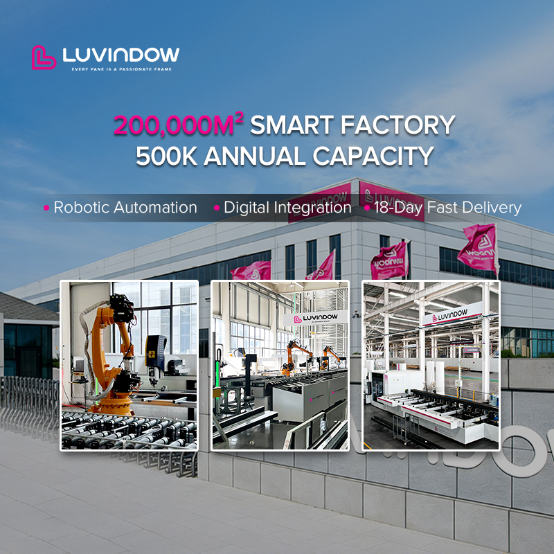 Luvindow Hurricane Impact Thermal Break Exterior Patio Aluminium Sliding Doors With Argon Low E Tempered Aluminium Glass Door