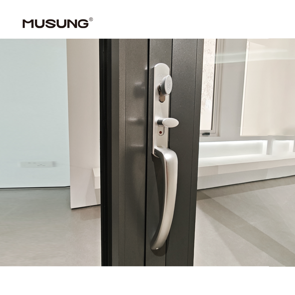 Balcony Accordion Bifold Door Design Exterior Aluminum Folding Patio Doors