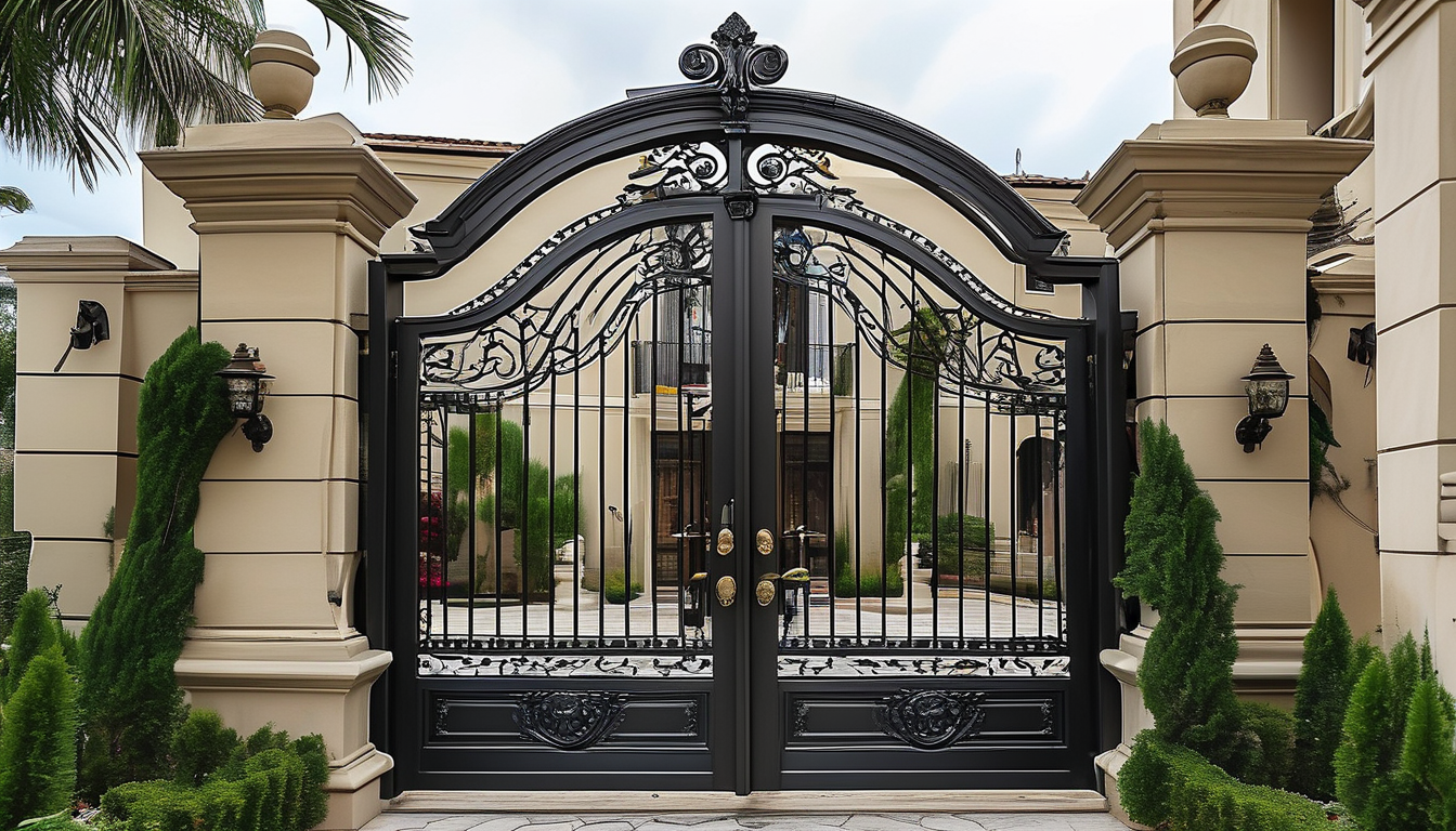Luxury villa door for custom homes