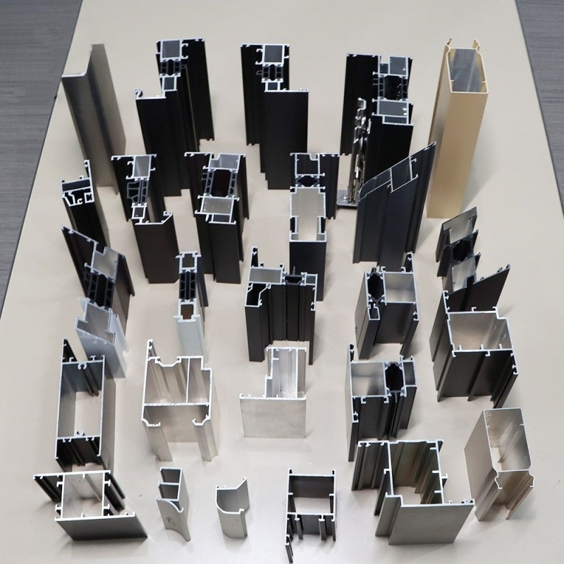 6063 T5 Heavy Duty Aluminum Alloy Architectural Extrusion Profiles for Window and Door Frame Systems