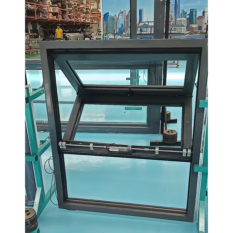 CHANGYI Tempered Glass Folding Window Export Quality Aluminium Bi-fold Window Hurricane Impact Soundproof Window