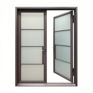 Villa Interior Double Glazed French Entrance Door