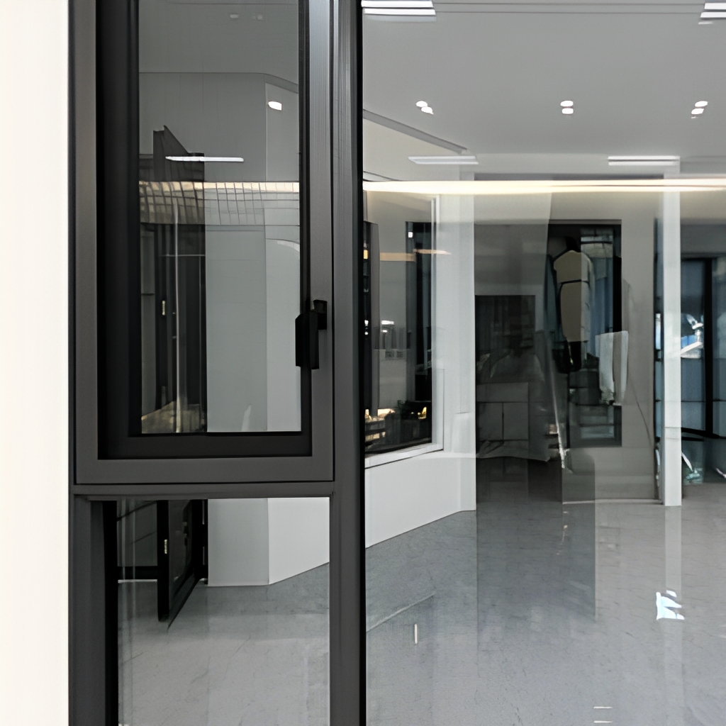 120 Series Casement Window Center Fixed Sash Side Opening Thermal Break Aluminum Magnesium Alloy Window