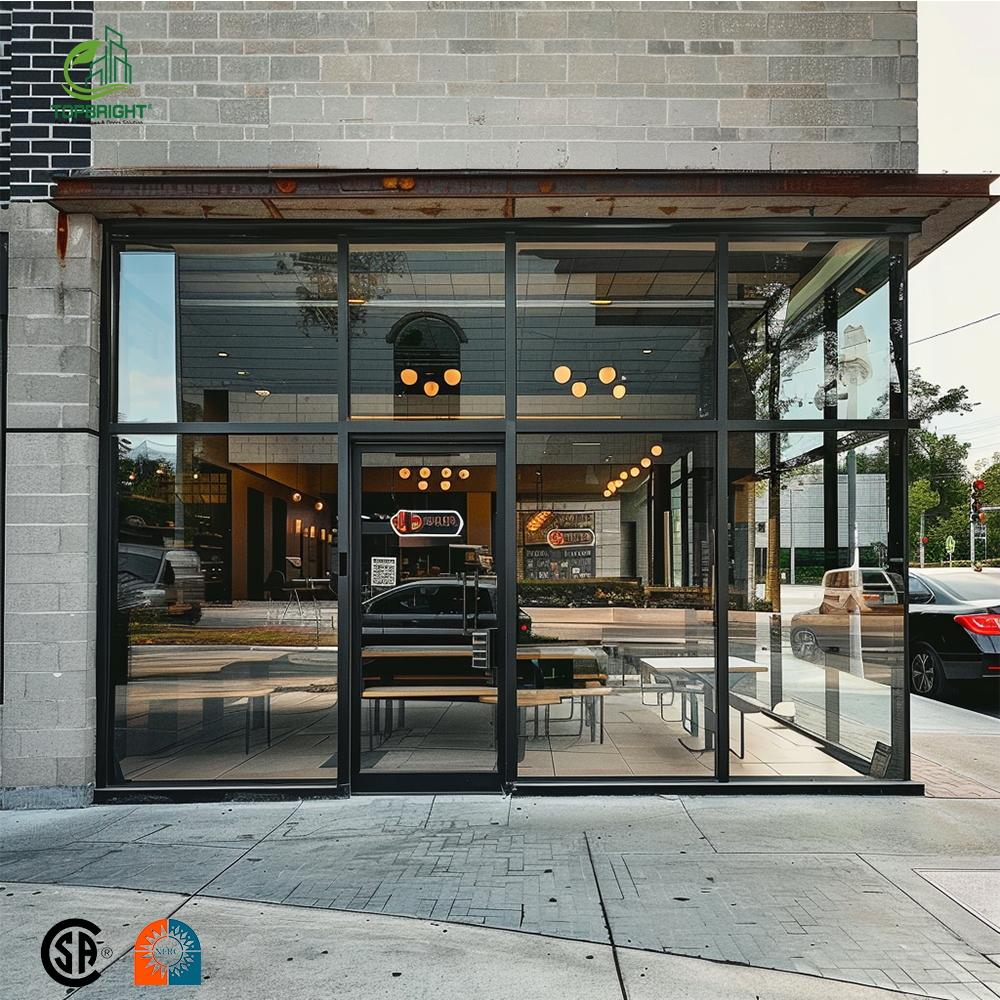 Soundproof Aluminum Door Details