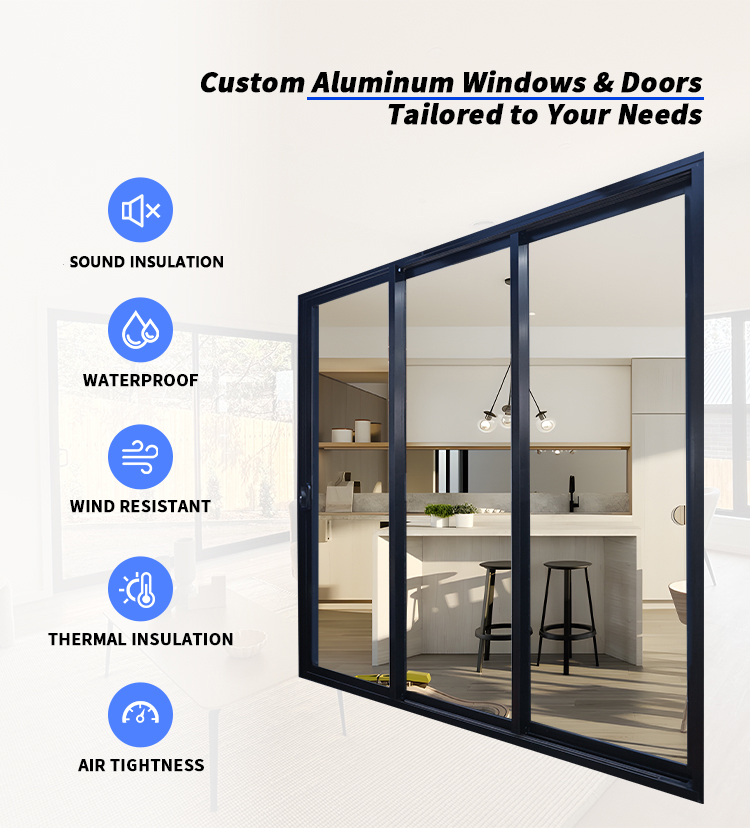 AMJ 100T Series Sliding Door detail 3