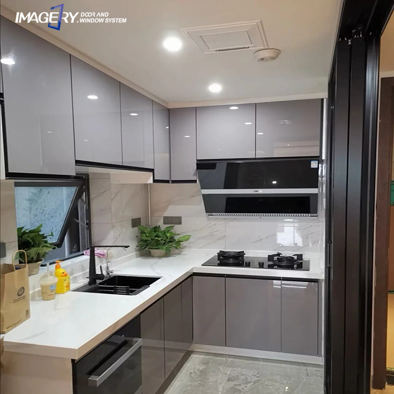 Hot Selling China Factory High Quality Waterproof Aluminium Kitchen Cabinet with Good Price
