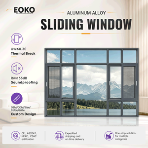 EOKO Commercial Double Glazed Sliding Window