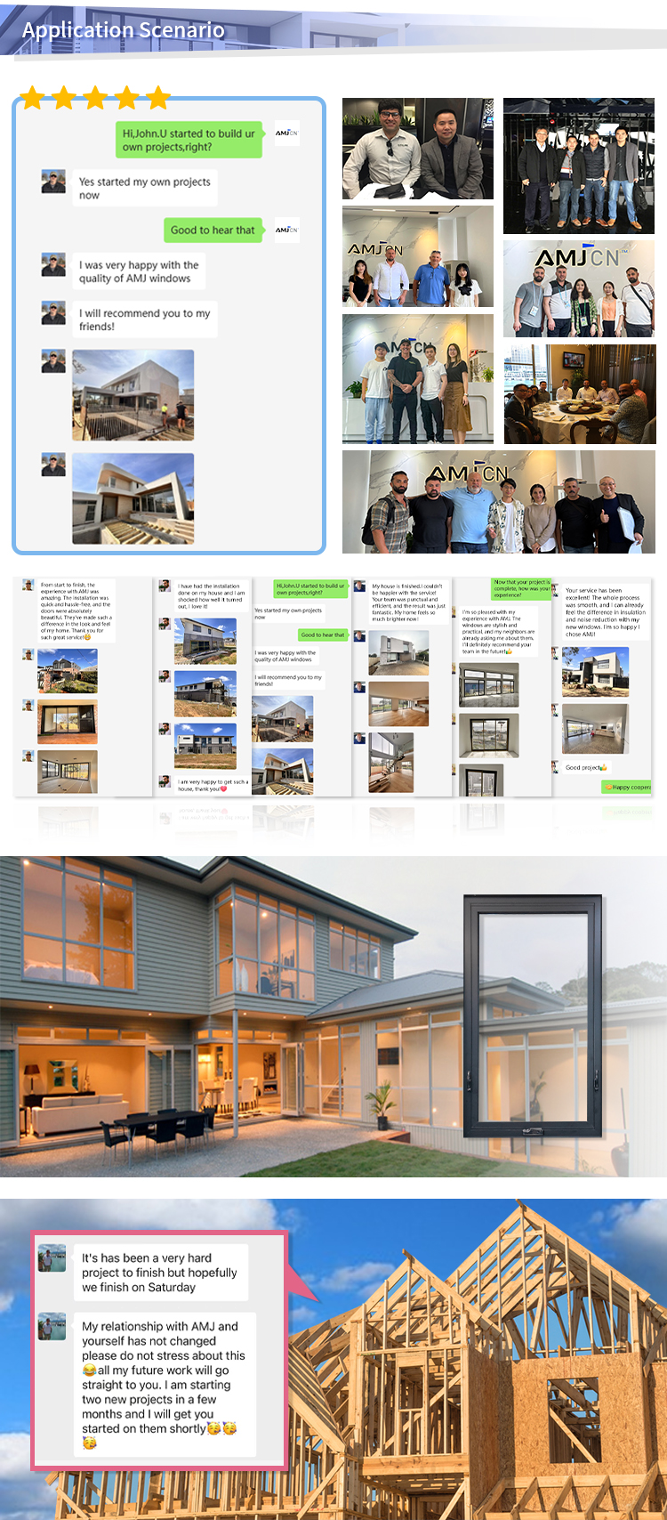 AMJ Pivot Door Factory Process
